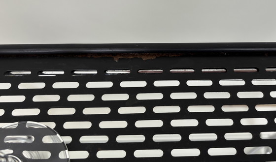 Image 1 of Carrello di servizio / carrello / carrello porta bevande in metallo con struttura in tubo d'epoca