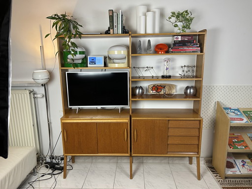 Mueble de pared independiente escandinavo vintage