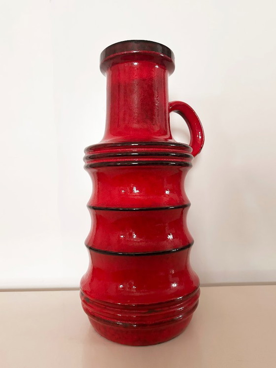 Image 1 of Zeer grote keramische vaas, West-Duitsland. Duitsland, jaren 70.