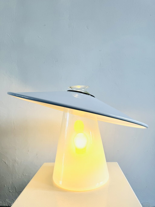 ALFIERE TABLE LAMP BY DE PAS, D’URBINO AND LOMAZZI FOR STILNOVO, ITALY, 1981