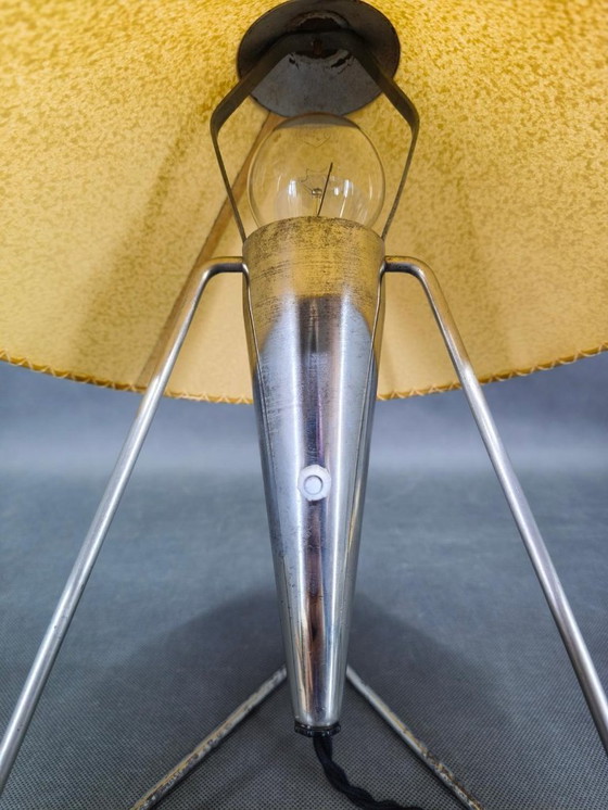 Image 1 of Lampe de table Helena Frantova, style Mid-Century, chrome et papier, années 1960