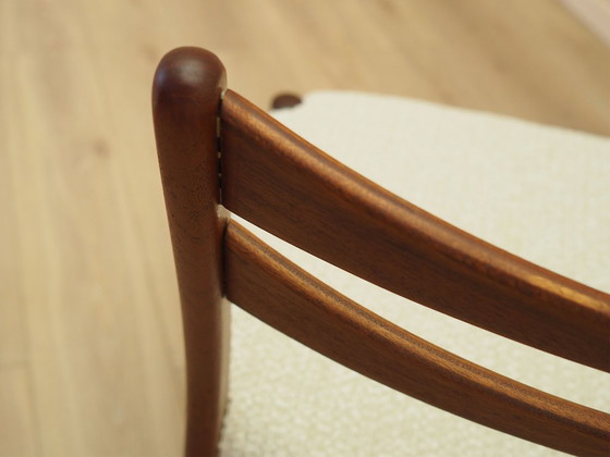 Image 1 of Sechs Teakholzstühle, dänisches Design, 1960er Jahre, hergestellt in Dänemark