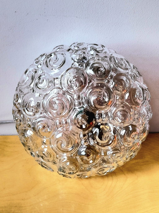 Applique ou plafonnier Helena Tynell escargots 1970