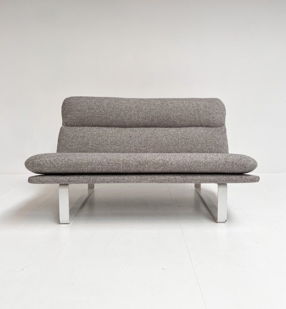 Image 1 of Sofá de dos plazas Artifort Kho Liang Ie retapizado, años 60