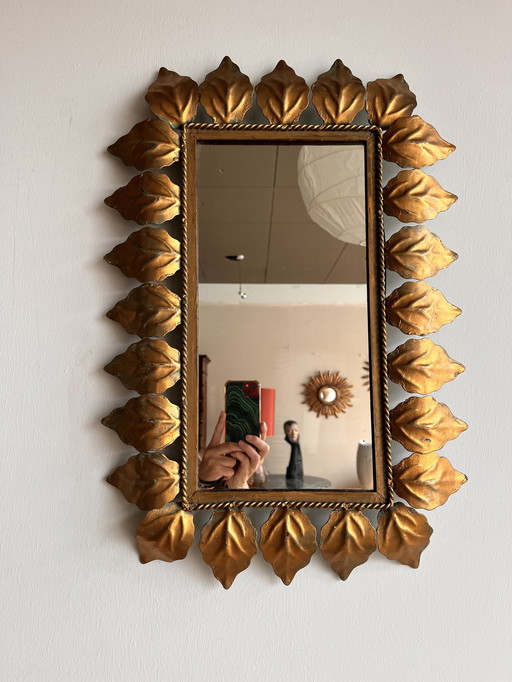 Unique Rectangular 'Sun Mirror Vintage