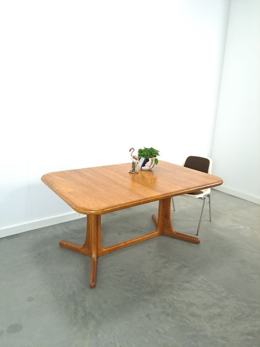 XL Danish extendable teak dining table