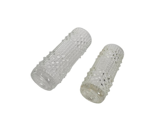 Image 1 of SKLO Union - Candle Wax glass - designer Frantisek Peceny Hermanova Hut - 1970's