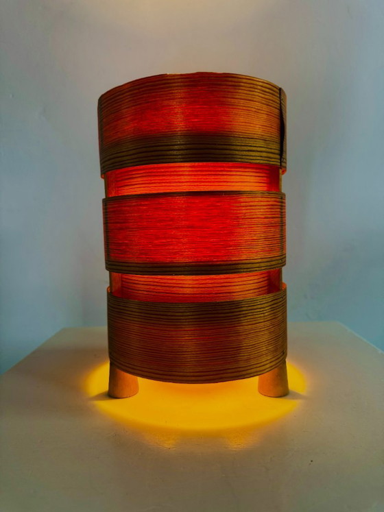 Tripod Pine Veneer Table Lamp by Hans-Agne Jakobsson for AB Markaryd, Sweden, 1960s – Hans-Agne Jakobssen (photo 6 of 6)