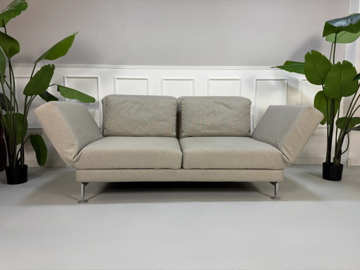 Brühl Moule Canapé Beige Grau Schlafsofa Canapé Design