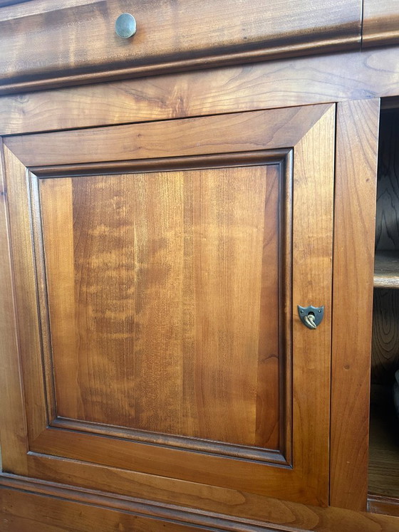 Buffet / Bahut français en bois de cerisier massif – Vaisseliers, Wood (photo 8 of 15)