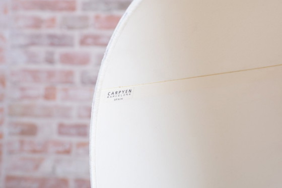 Originele vloerlamp uit het midden van de eeuw, van G. Teixido, chroom, katoen, Italië, jaren 90 – Carpyen (photo 3 of 14)