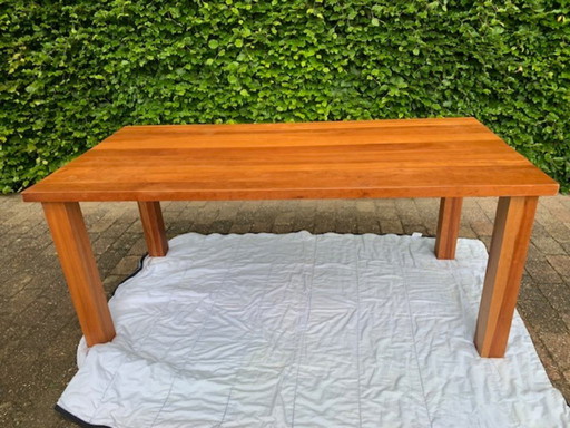solid cherry dining table