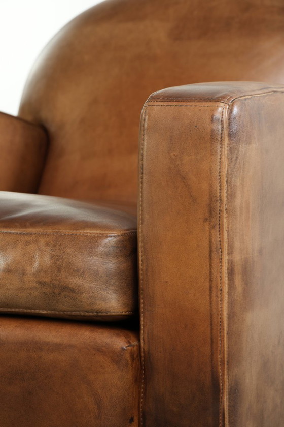 Hermoso sillón de diseño de cuero de oveja con un diseño elegante y una gran apariencia – Sillones, Leather (photo 12 of 12)