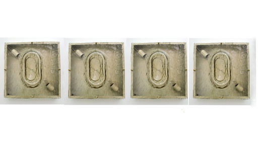 Four Toni Zuccheri Mid-Century Modern Murano Glass Sconces for Venini, 1960s