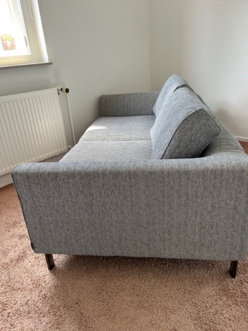 2 Zits Bank Baenks Model Dondi Met Armleuningen Baker En Zwarte Chroom Bleus Poten – 2 zitsbanken, Textile (photo 2 of 5)