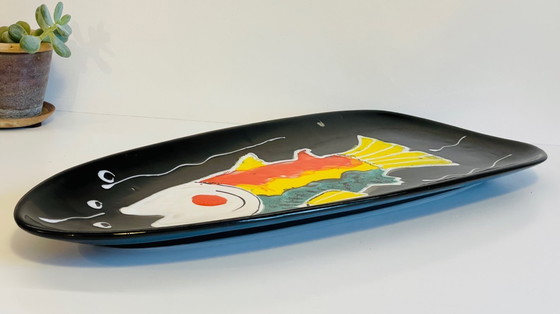 Image 1 of PIATTO XL Fabbrica di terracotta Niderviller Francia VINTAGE