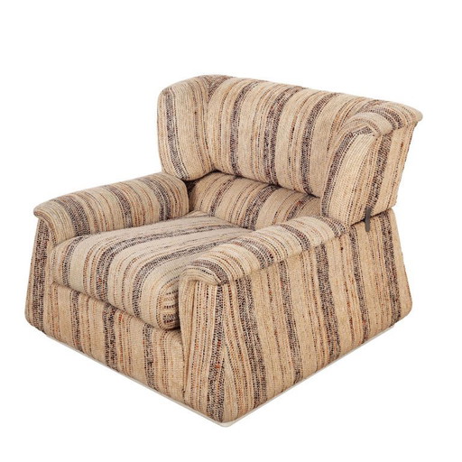 Loungefauteuil, Italiaans design, jaren 60, gefabriceerd door Saporiti