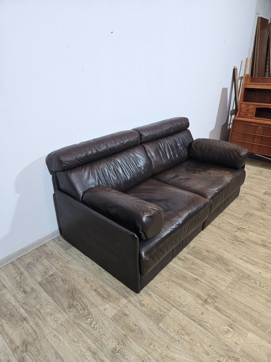 Image 1 of Sofá De Sede DS76, Suiza, década de 1970.