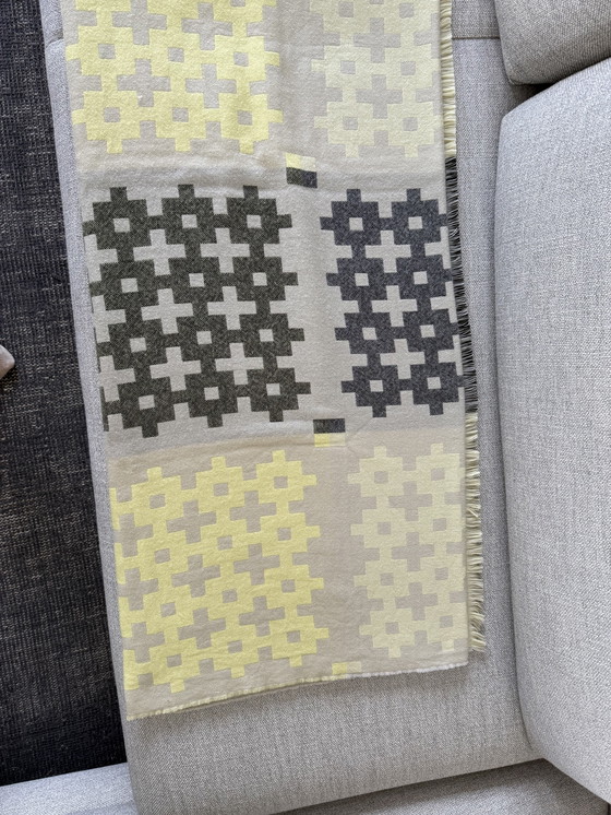 Image 1 of Hay 9, Plaid in Lemon/Gray