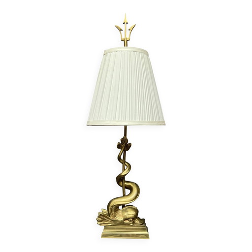 Table lamp. Solid bronze. – tafellampen
