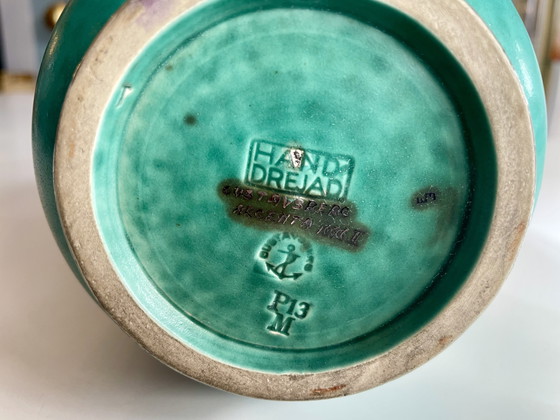 Image 1 of Wilhelm Kåge Argenta Gustavsberg Keramik Vase