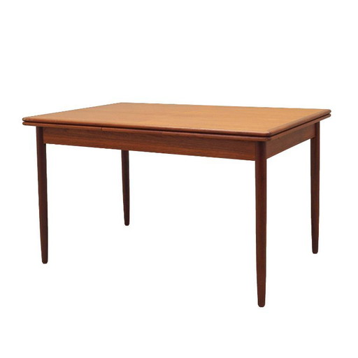 Teak table, Danish design, 1970s, production: Denmark