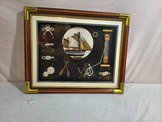 Image 1 of Schiffsdiorama-Rahmen in Glas
