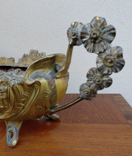 Image 1 of Bronze Planter, Claude Bonnefond