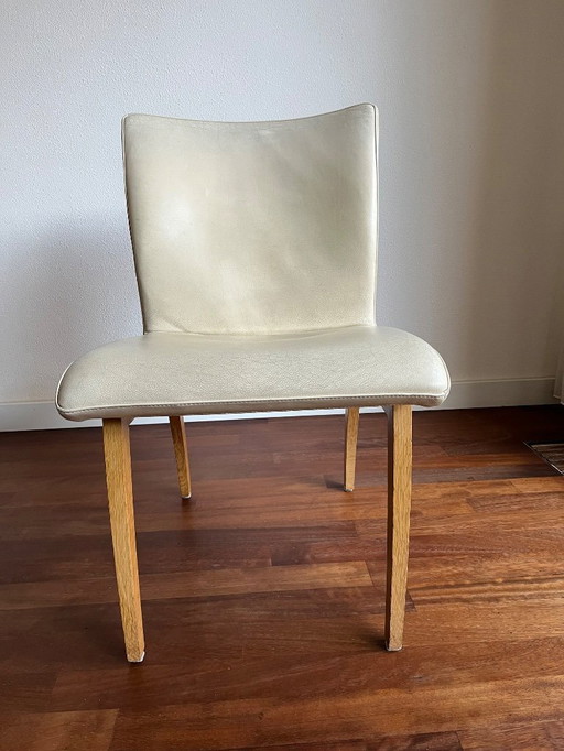 6 Leolux dining room chairs