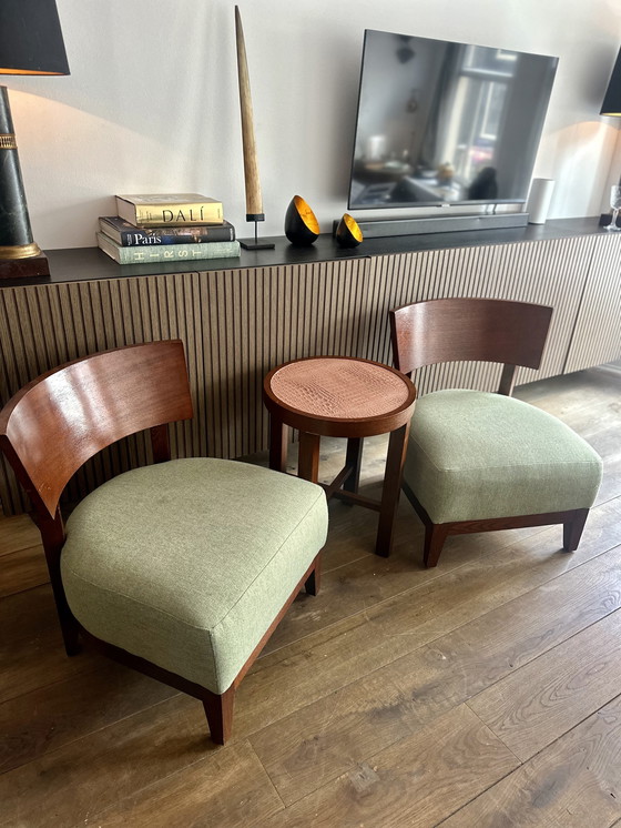 Image 1 of Flexform Thomas 2er-Set Fauteuil & Tisch