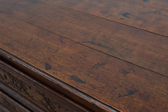 Image 1 of Italian Renaissance Oak Chest of Drawers, 17th Century