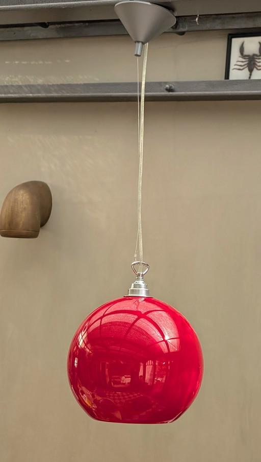 Glazen Kogel Hanglamp – hanglampen, Iron, Plastic (photo 2 of 7)