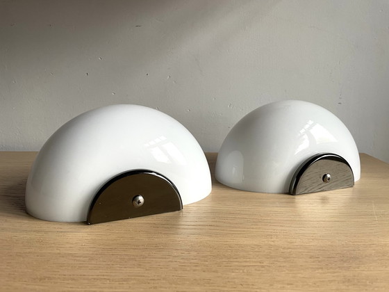 Image 1 of Lampade da parete a mezzaluna