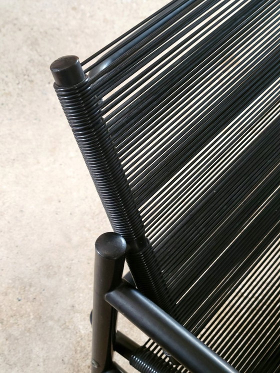 Giandomenico Belotti Fly Line Lounge Chair for CMP Padova, Italy 1980 – flyline, Armchairs, Plastic, Metal (photo 6 of 10)