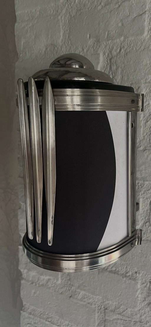 Bauhaus Wandlamp – wandlampen, Metal, Textile