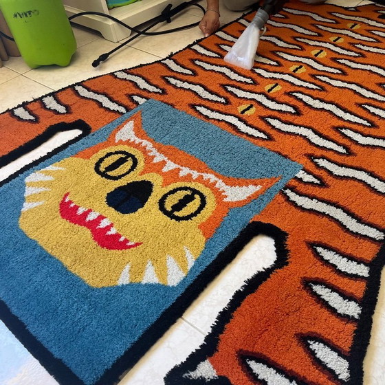 Image 1 of Tappeto Glodande Tiger di IKEA x Walter van Beirendonck