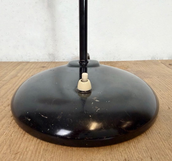 Image 1 of Black Industrial Bauhaus Table Lamp from Escolux, 1930s