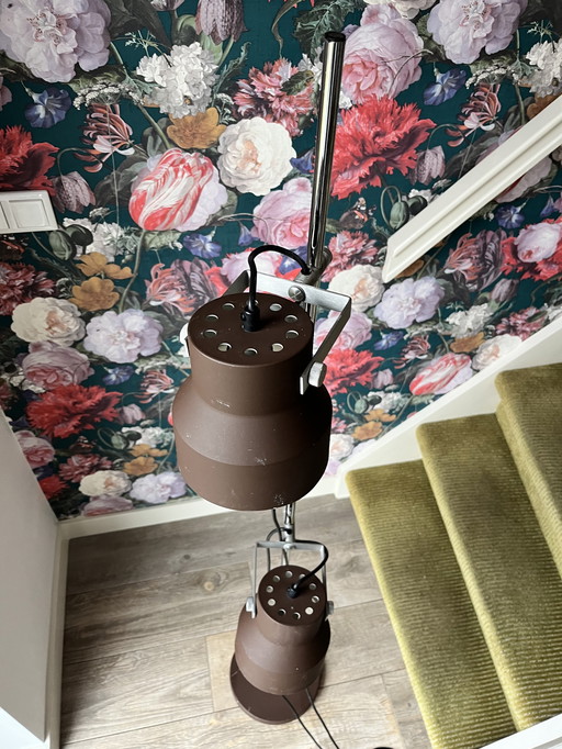 Bellissima lampada da terra vintage Dijkstra