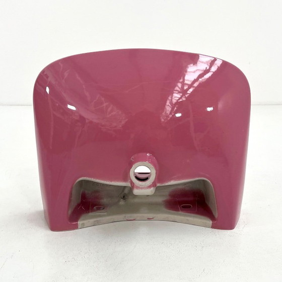 Image 1 of Lavabo rosa vintage di Keramag Keravit, anni '80