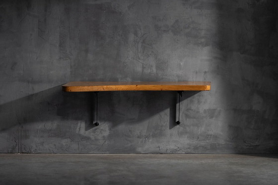 Image 1 of Wall-Mounted Console Table by Charlotte Perriand, France, 1970s