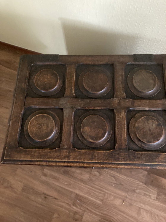 Coffre à couvertures ancien – Armoires de rangement, Wood, Metal (photo 3 of 6)