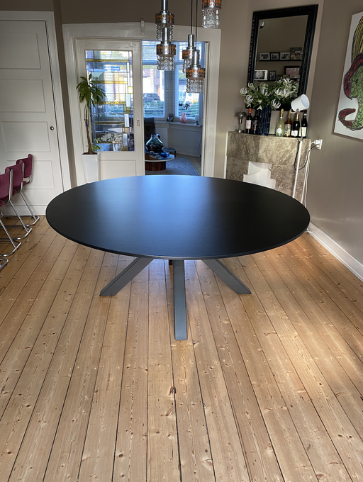 Gispen Dukdalf tafel 180 (zwart)
