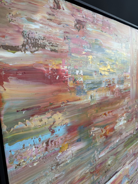 Image 1 of Kunstwerk 120x90cm incl. baklijst