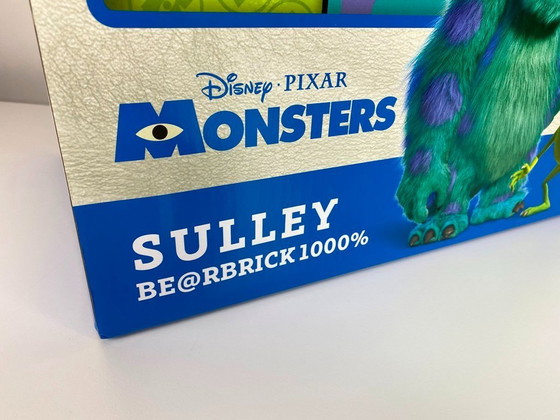 Image 1 of Bearbrick Disney Pixar Monsters inc SULLEY versione 1000% MEDICOM toys