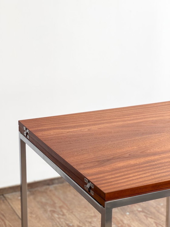 Image 1 of Uitschuifbare teakhouten eettafel van Wilhelm Renz, Duitsland