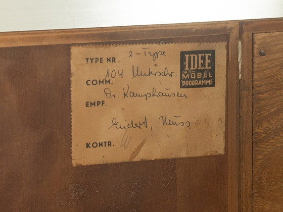 Image 1 of Enfilade des années 1950, Oldenburger Möbelwerkstätten, Vintage