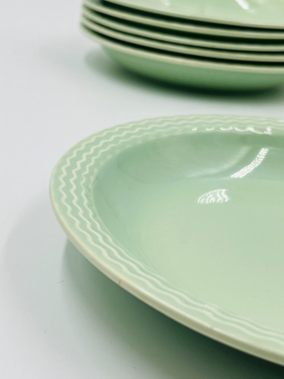 Image 1 of Set of 6 Villeroy & Boch Ondine Plates