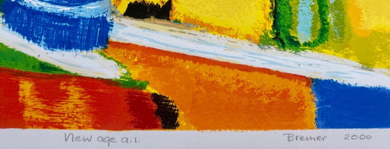Image 1 of Serigrafía de Saskia Bremer - Nueva era a.1