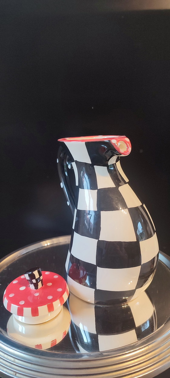 Image 1 of Jameson & Taylor teapot. Rare "cartoon" workshop piece