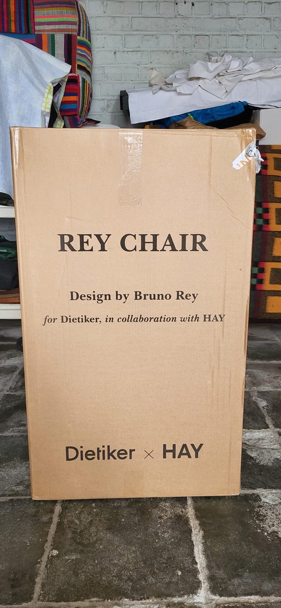 Image 1 of 3 HAY Rey chairs (Grape Red)